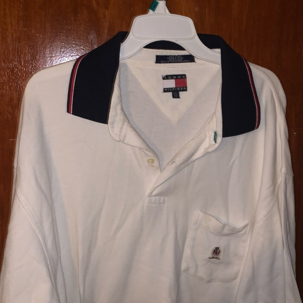 Tommy Hilfiger Vintage Polo Shirt Size XXL